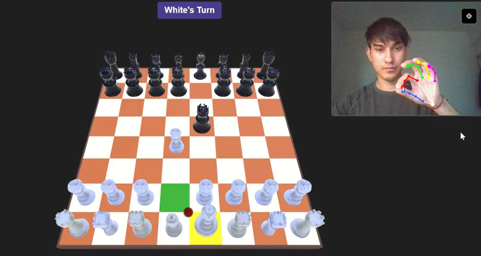3D AR Chess - Hand Tracking Game